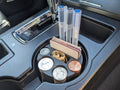 3D Printed Car Cup Holder Organizer Tray | Vehicle Console Storage for Keys, Coins, AirPods