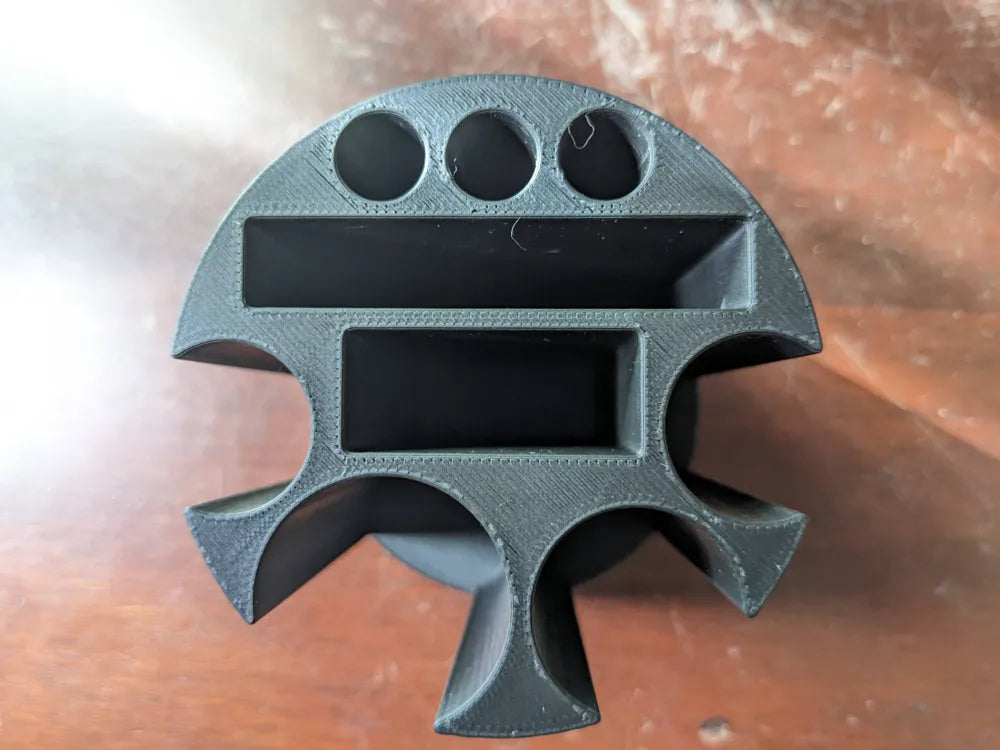 3D Printed Car Cup Holder Organizer Tray | Vehicle Console Storage for Keys, Coins, AirPods