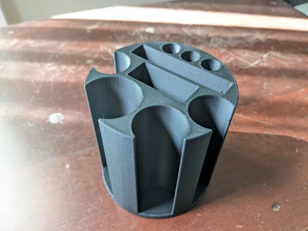 3D Printed Car Cup Holder Organizer Tray | Vehicle Console Storage for Keys, Coins, AirPods