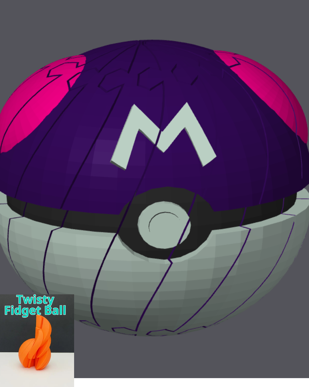 5-Pack Pokemon Pokéball Slime Fidget