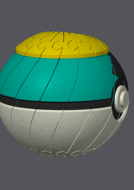 Moon Ball Pokemon Pokeball Twisty Slime Fidget