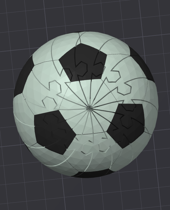 Soccer Twisty Slime Fidget