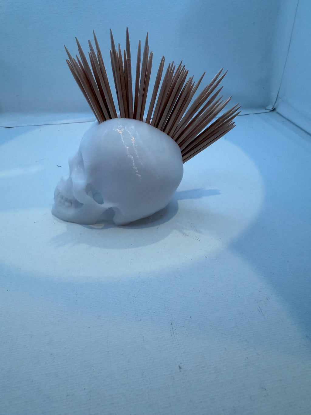 Skull Toothpick Holder, Functional Spooky Kitchen Accessory
