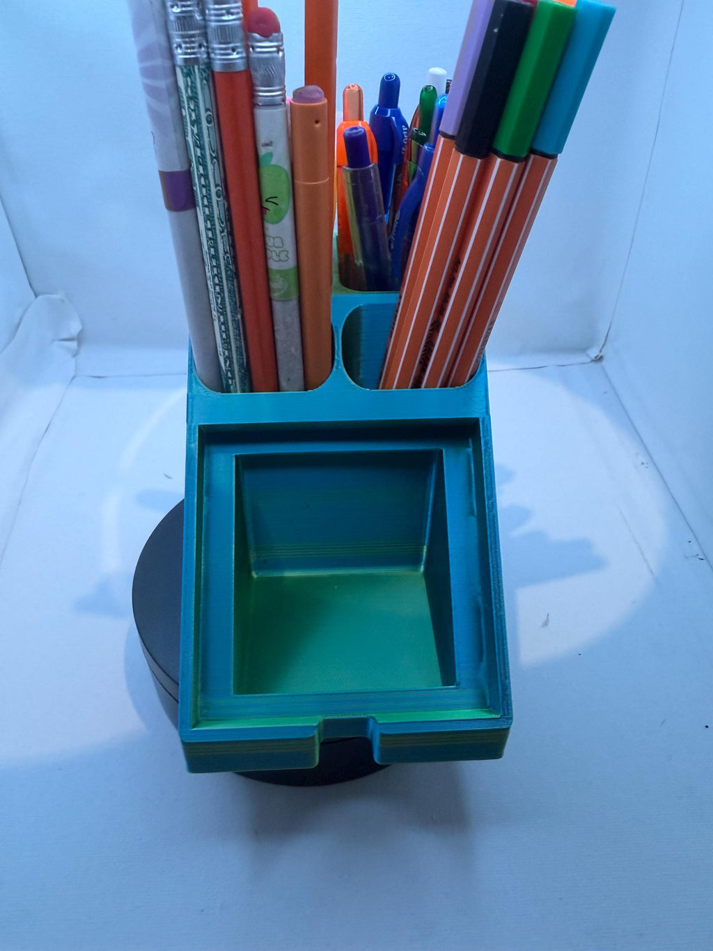 Hidden Money Sticky Note Holder with Secret Cash Compartment
