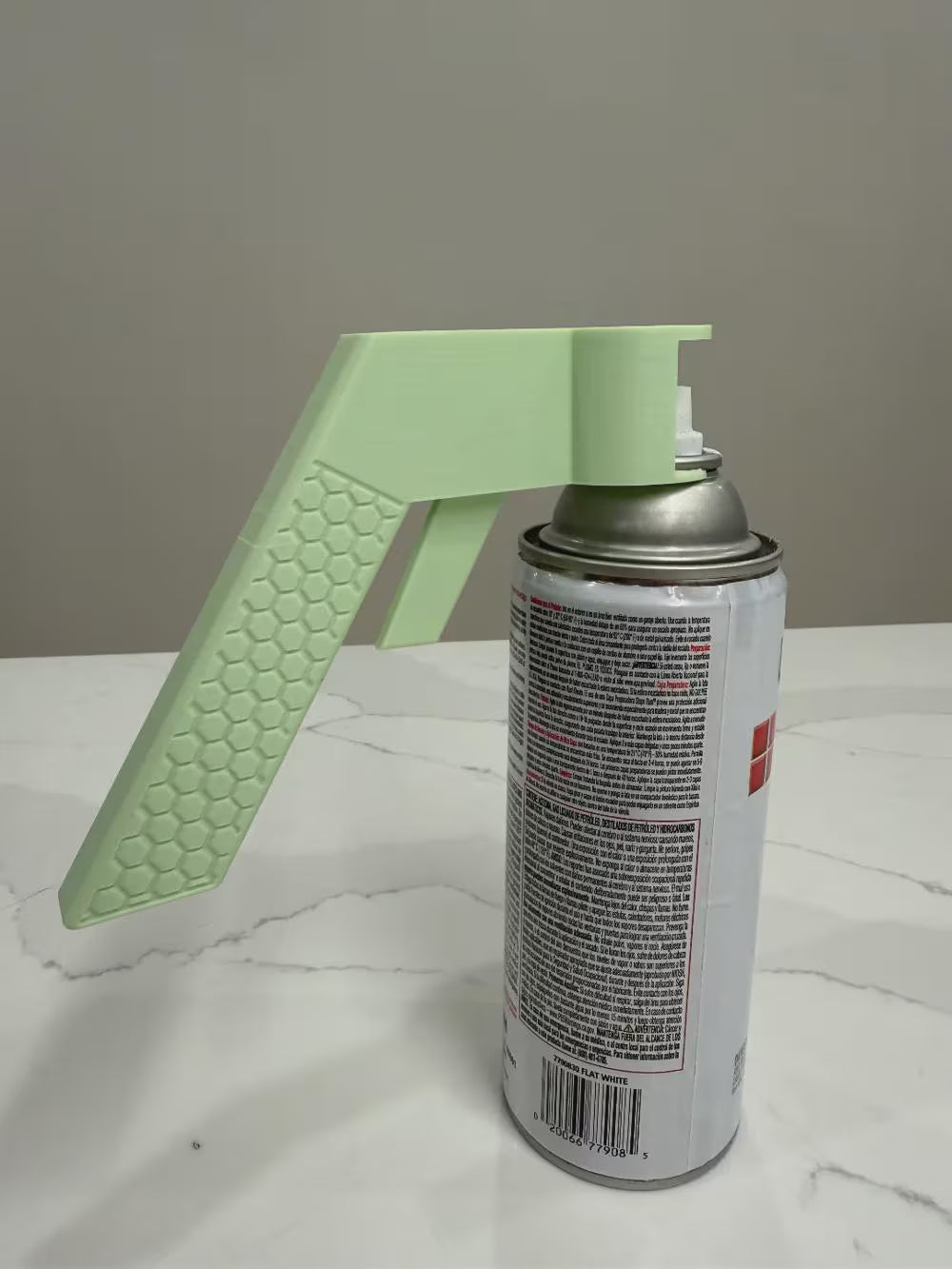 Spray Paint Trigger Handle | Aerosol Can Grip | 3D Printed Spray Can Handle | Comfort Paint Sprayer Tool | Graffiti Art Tool (Black)